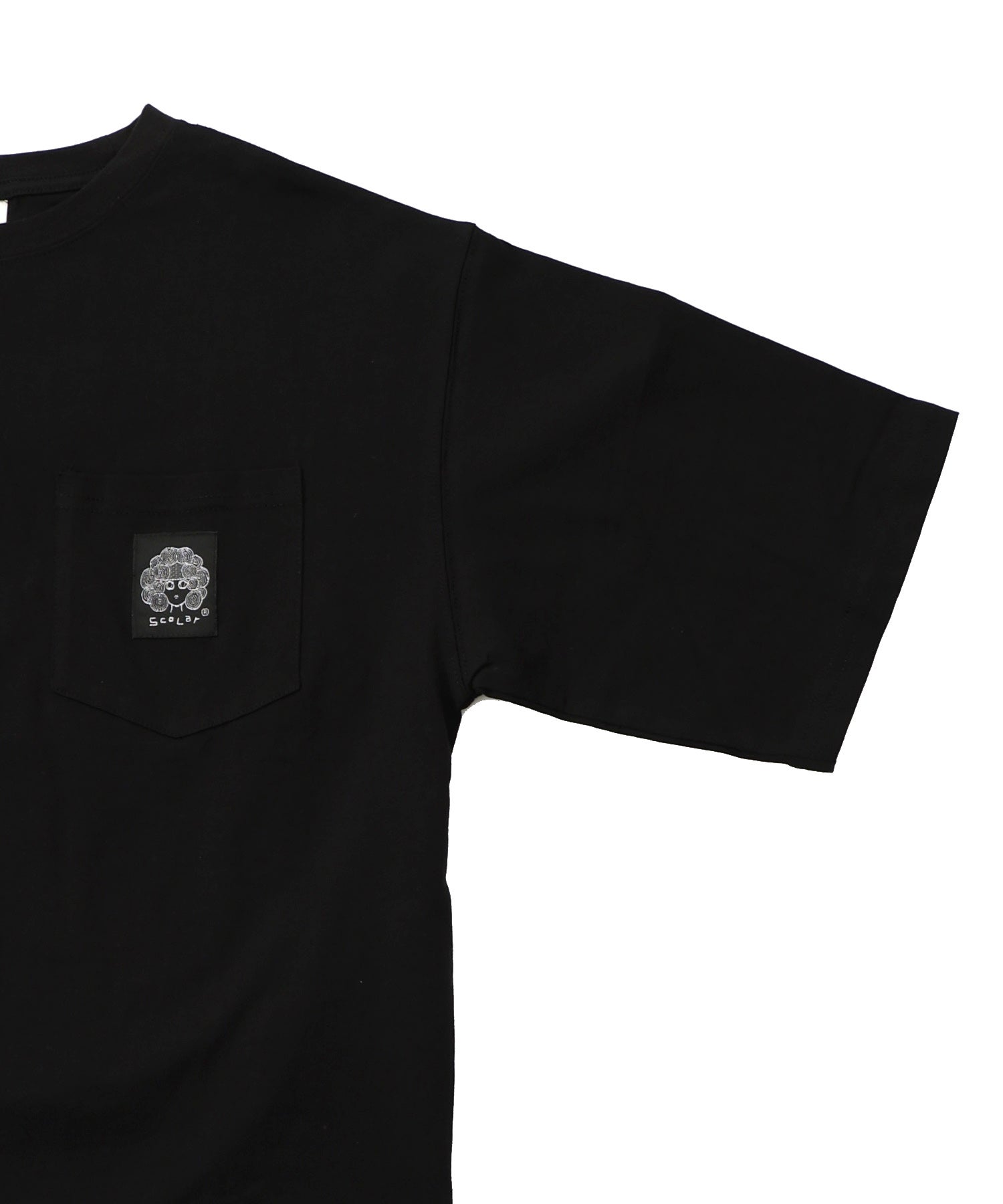 161629：レトロスカーフ柄 バックアップリケTシャツの通販-ScoLar