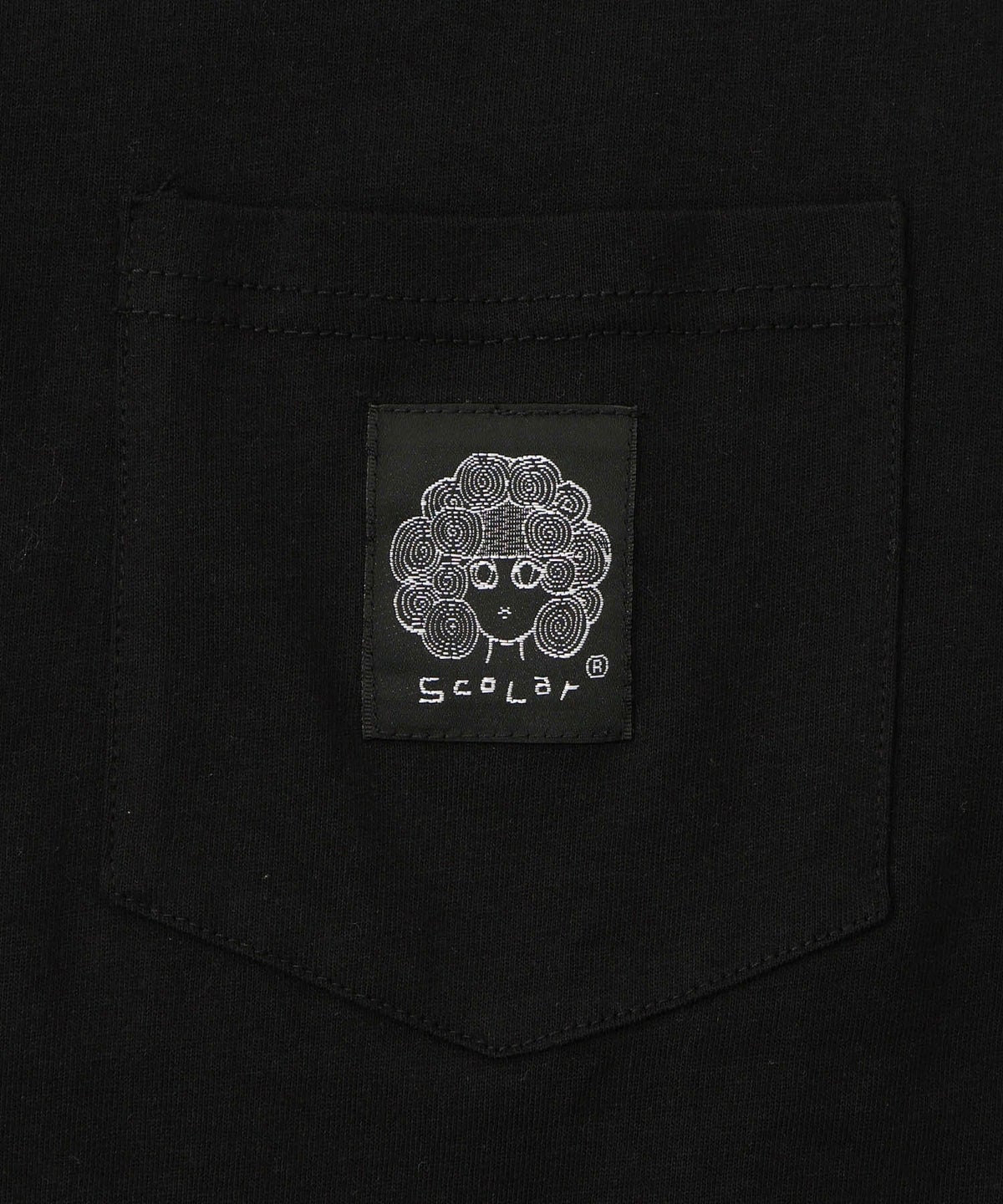 レトロスカーフ柄 バックアップリケTシャツ-21