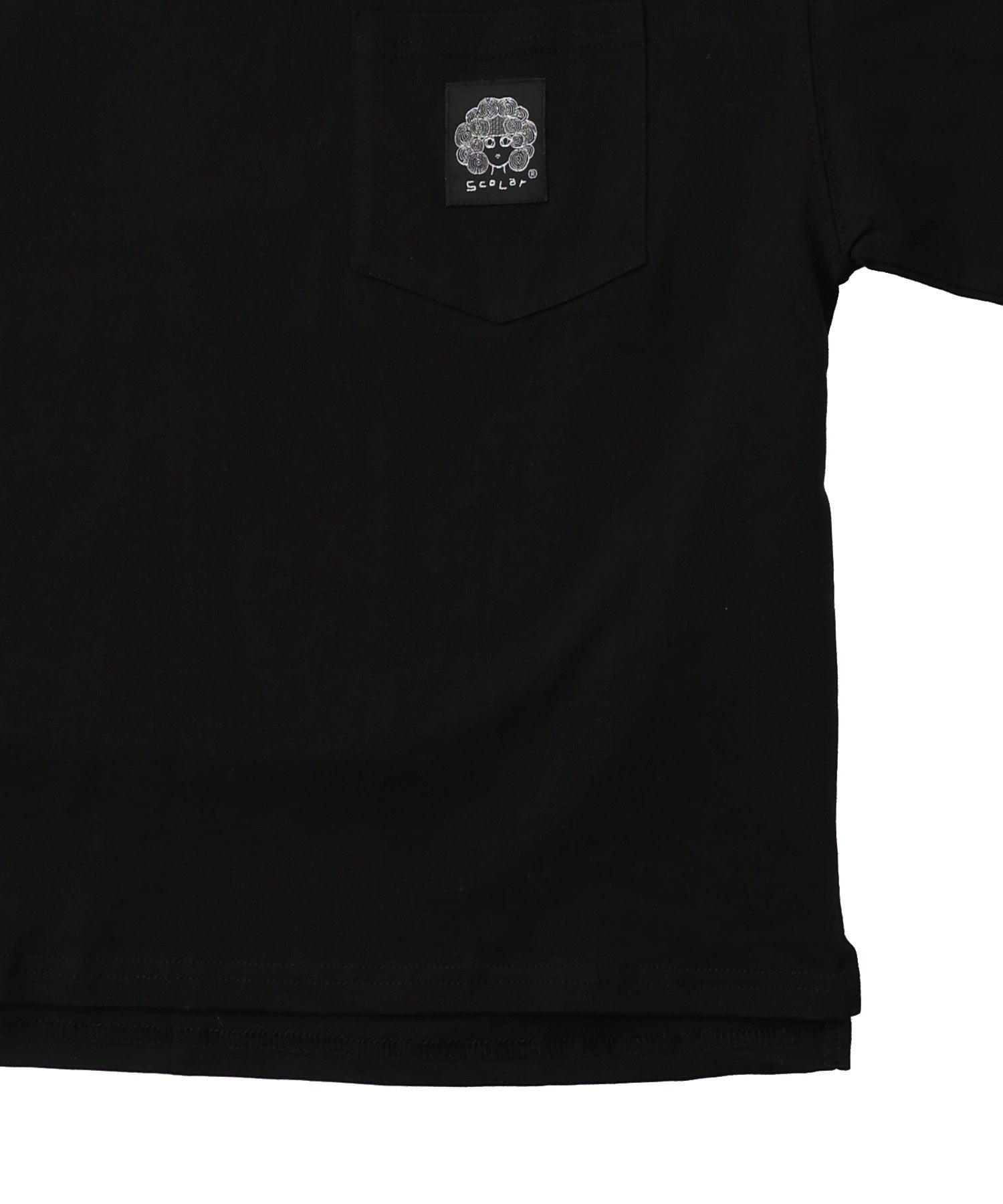 161629：レトロスカーフ柄 バックアップリケTシャツの通販-ScoLar