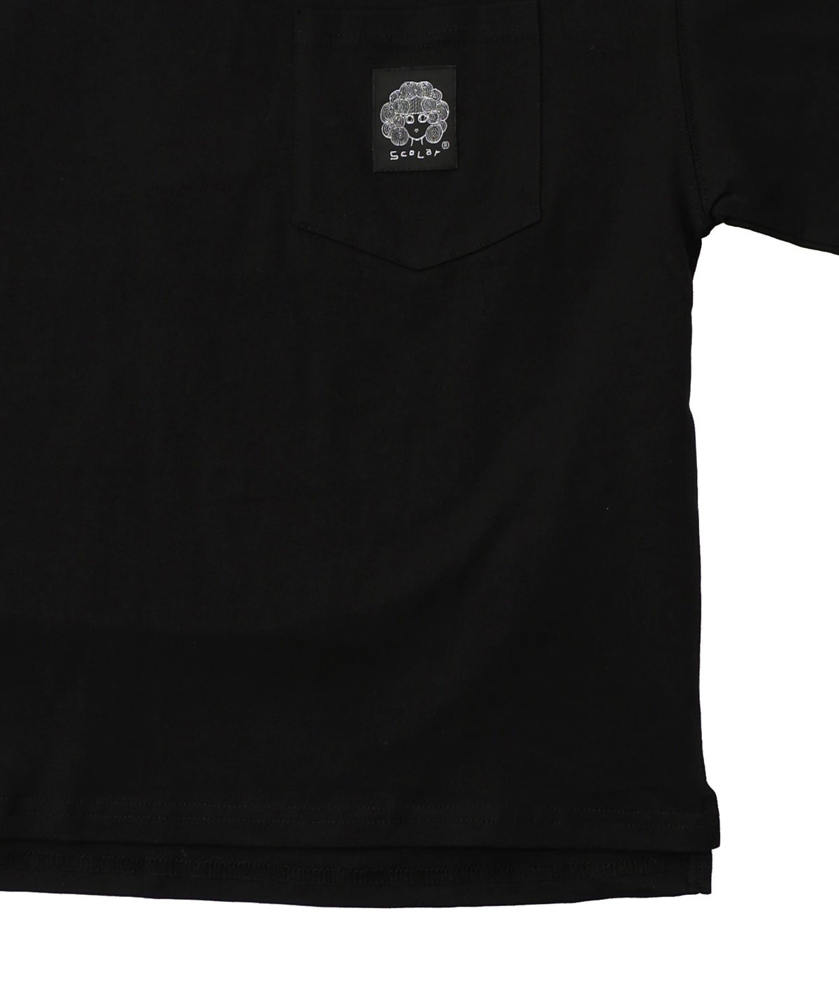 レトロスカーフ柄 バックアップリケTシャツ-22