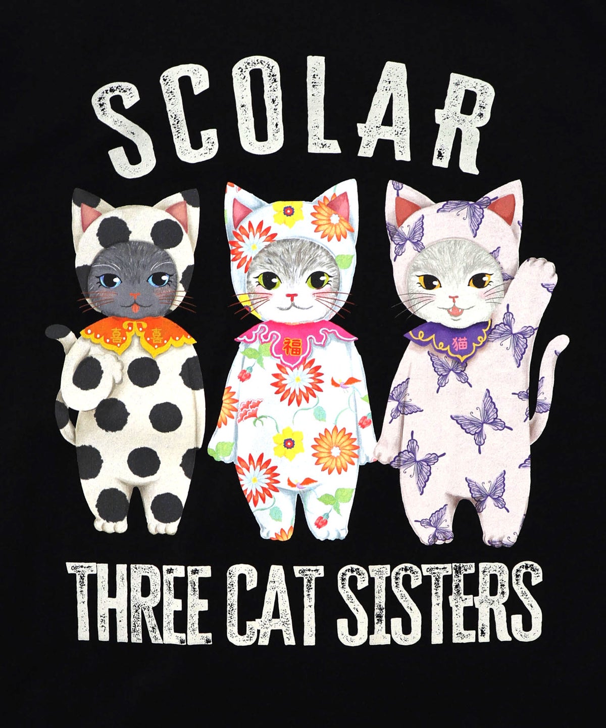 おしゃれネコシスターズ チュール重ね袖ワンピ-12