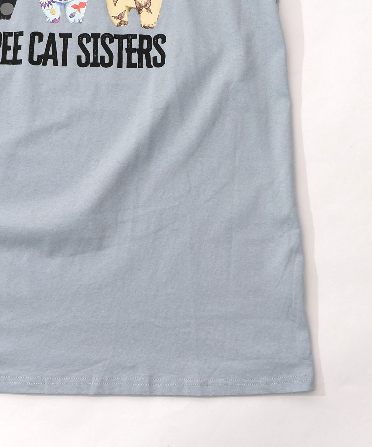 おしゃれネコシスターズ チュール重ね袖ワンピ-18