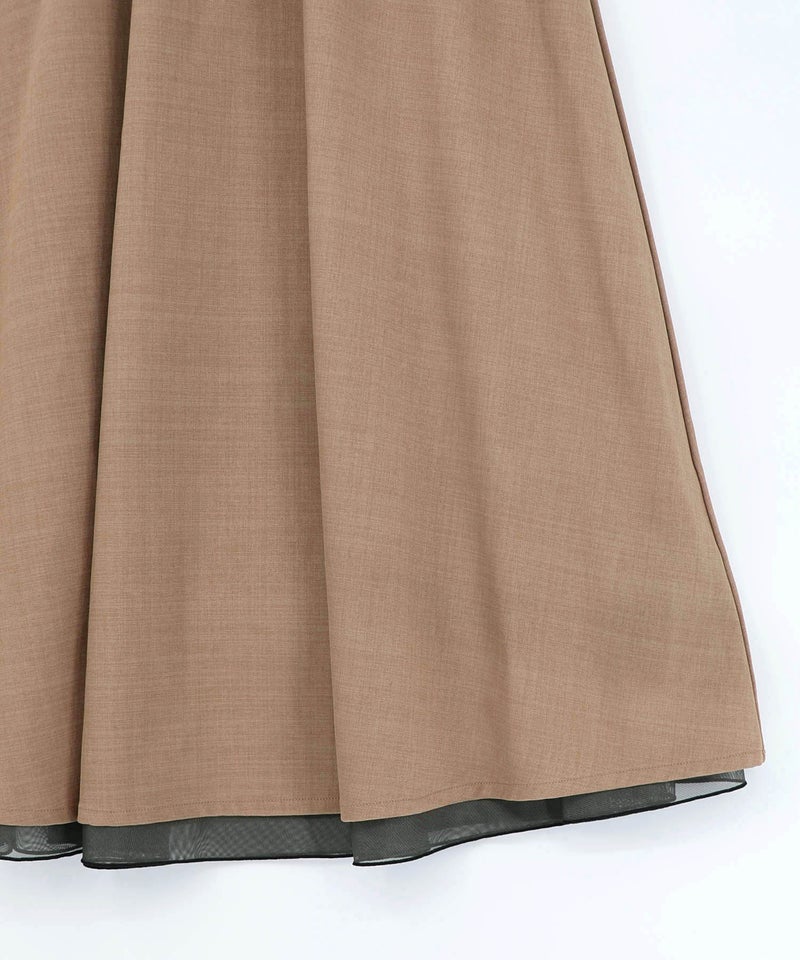 ゴシック柄チュール重ねリバーシブルスカート-25