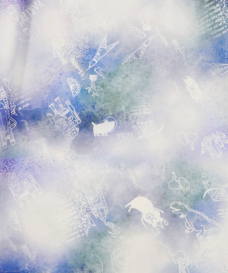 メルヘン恐竜柄orレトロ障子柄 ベルト付きパンツ-23