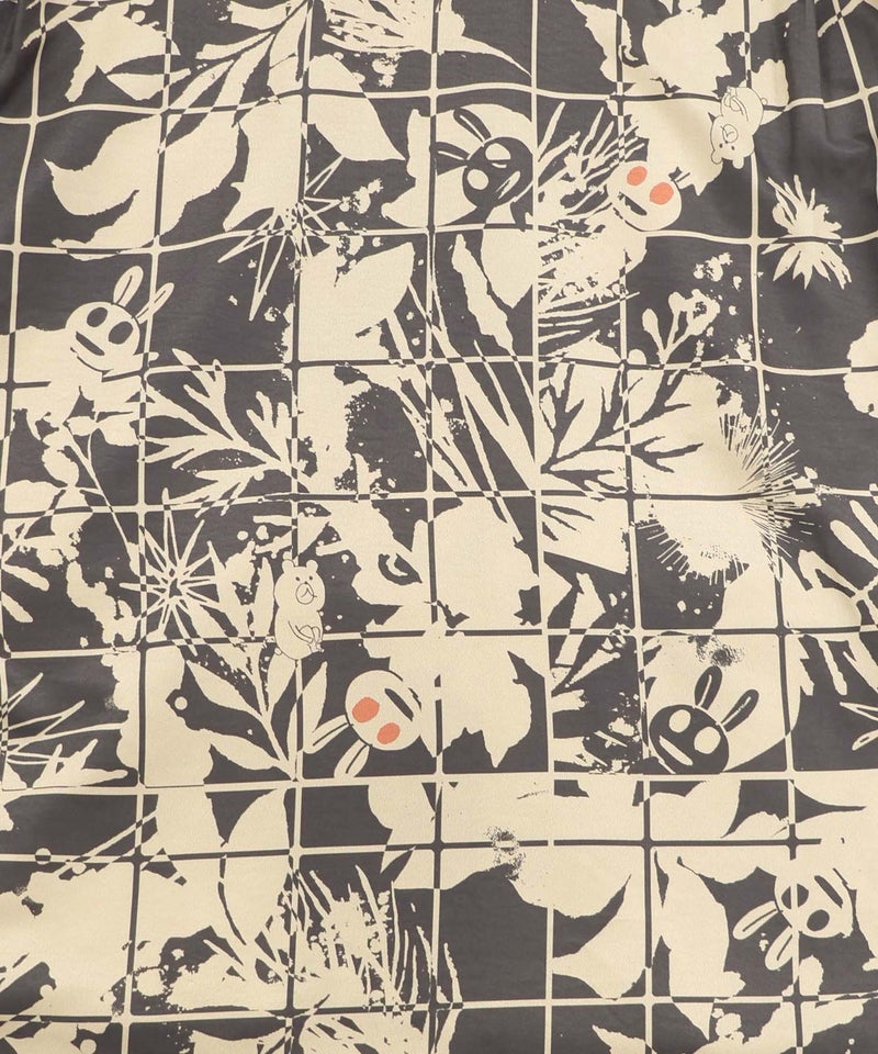 メルヘン恐竜柄orレトロ障子柄 シャツ-20