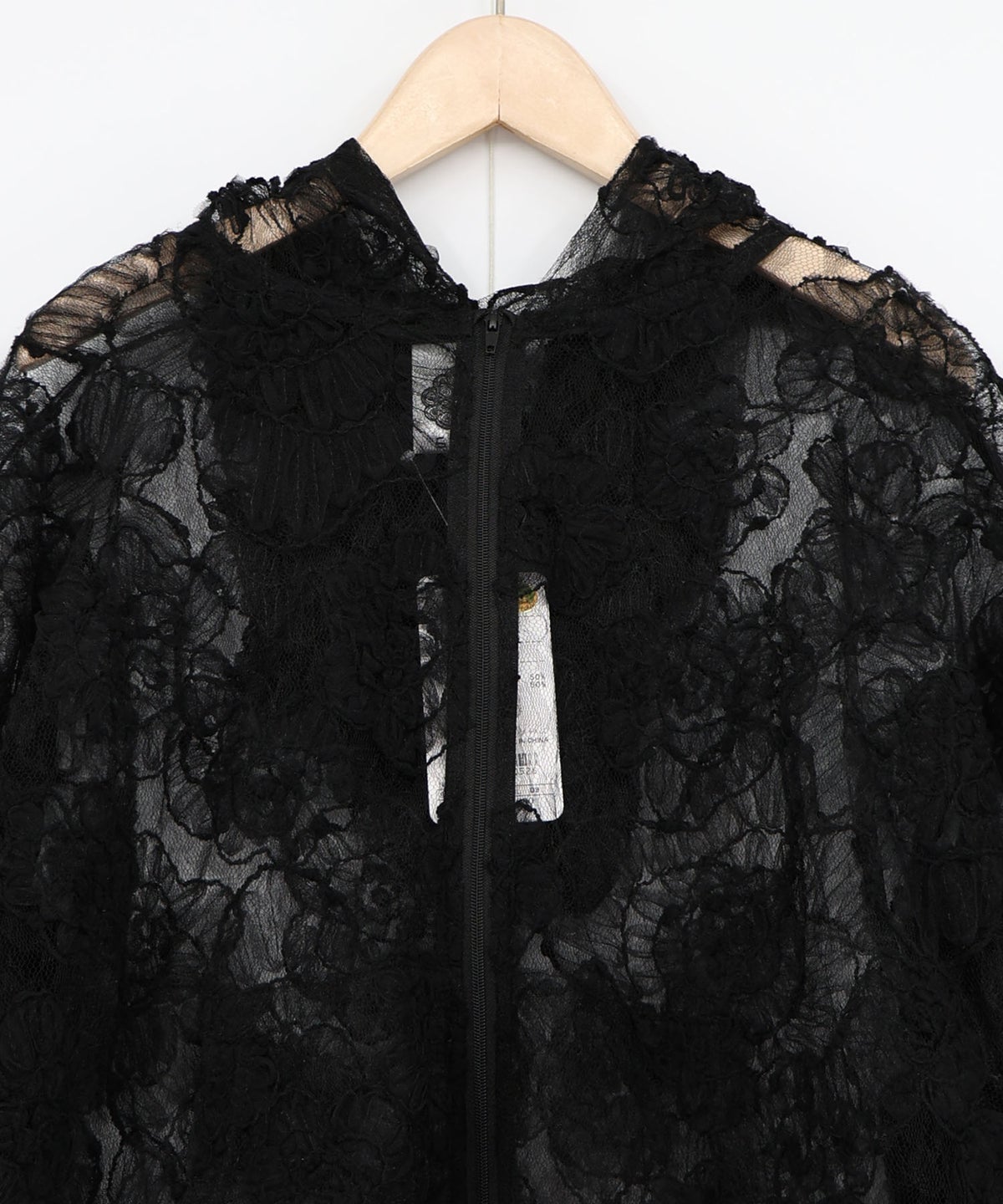 花レースパーカー-13