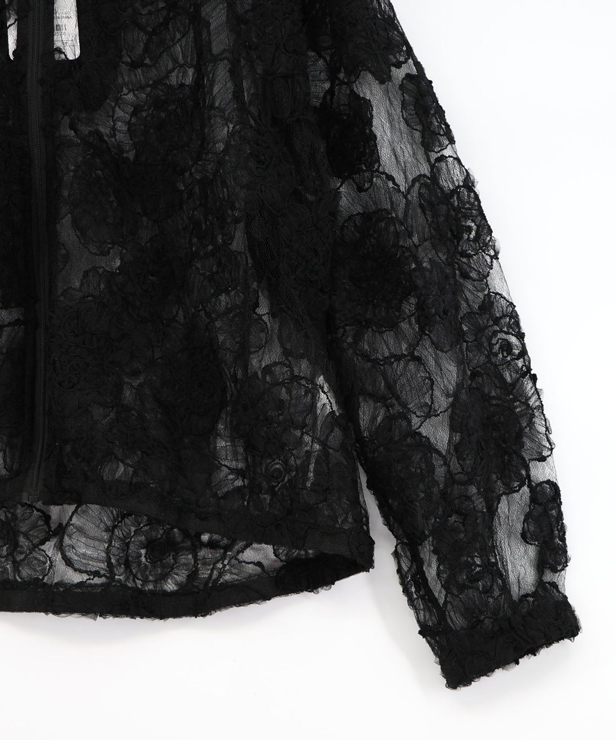 花レースパーカー-14