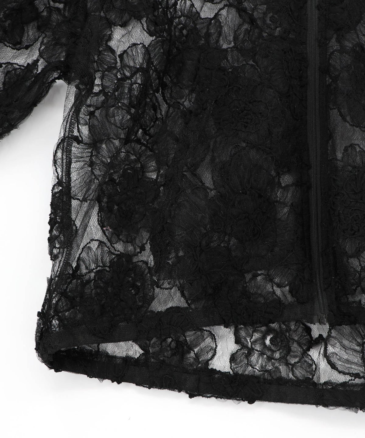 花レースパーカー-15