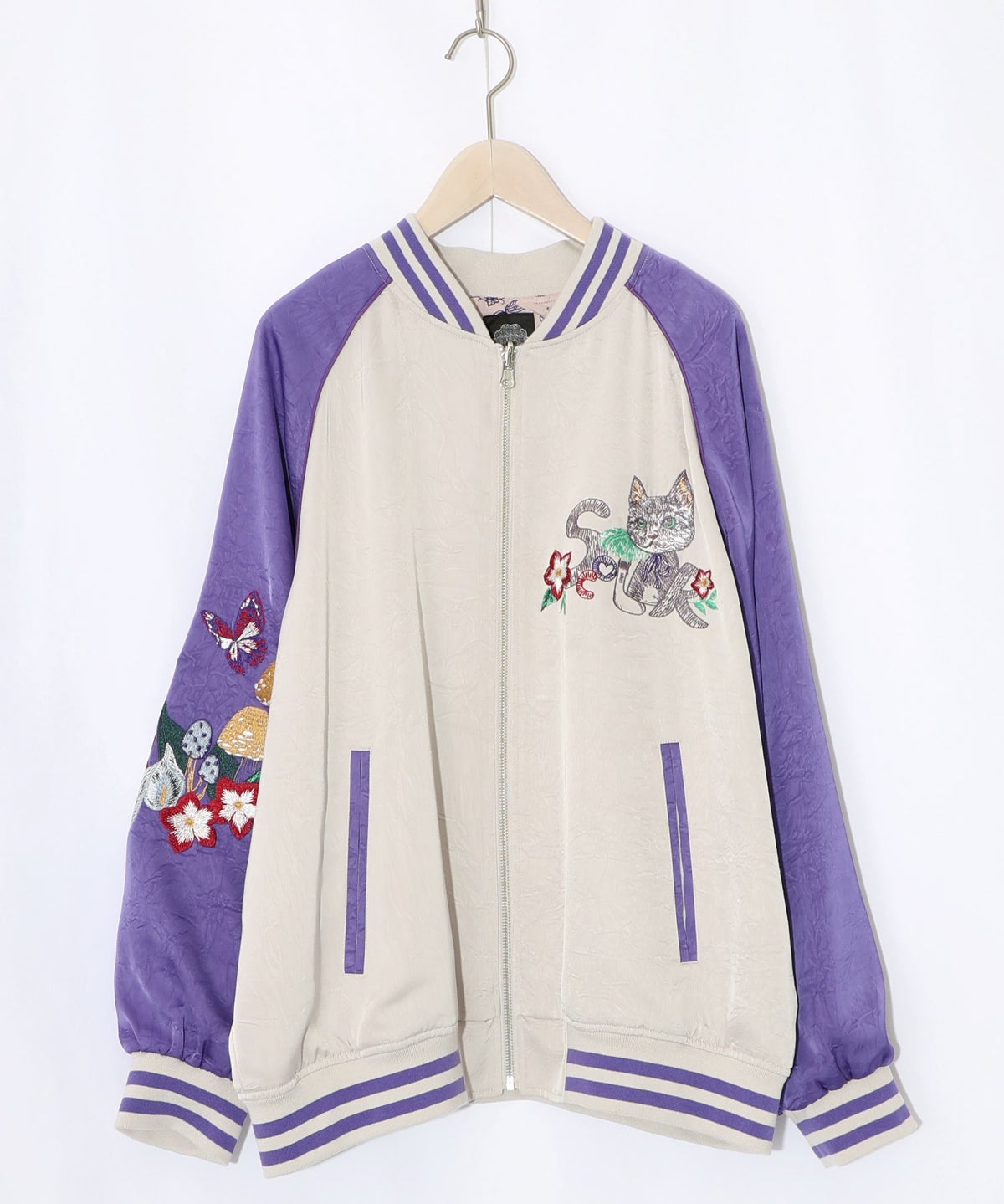リバーシブル刺繍ブルゾン-15