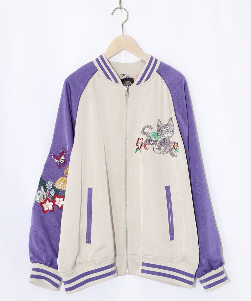 リバーシブル刺繍ブルゾン-15