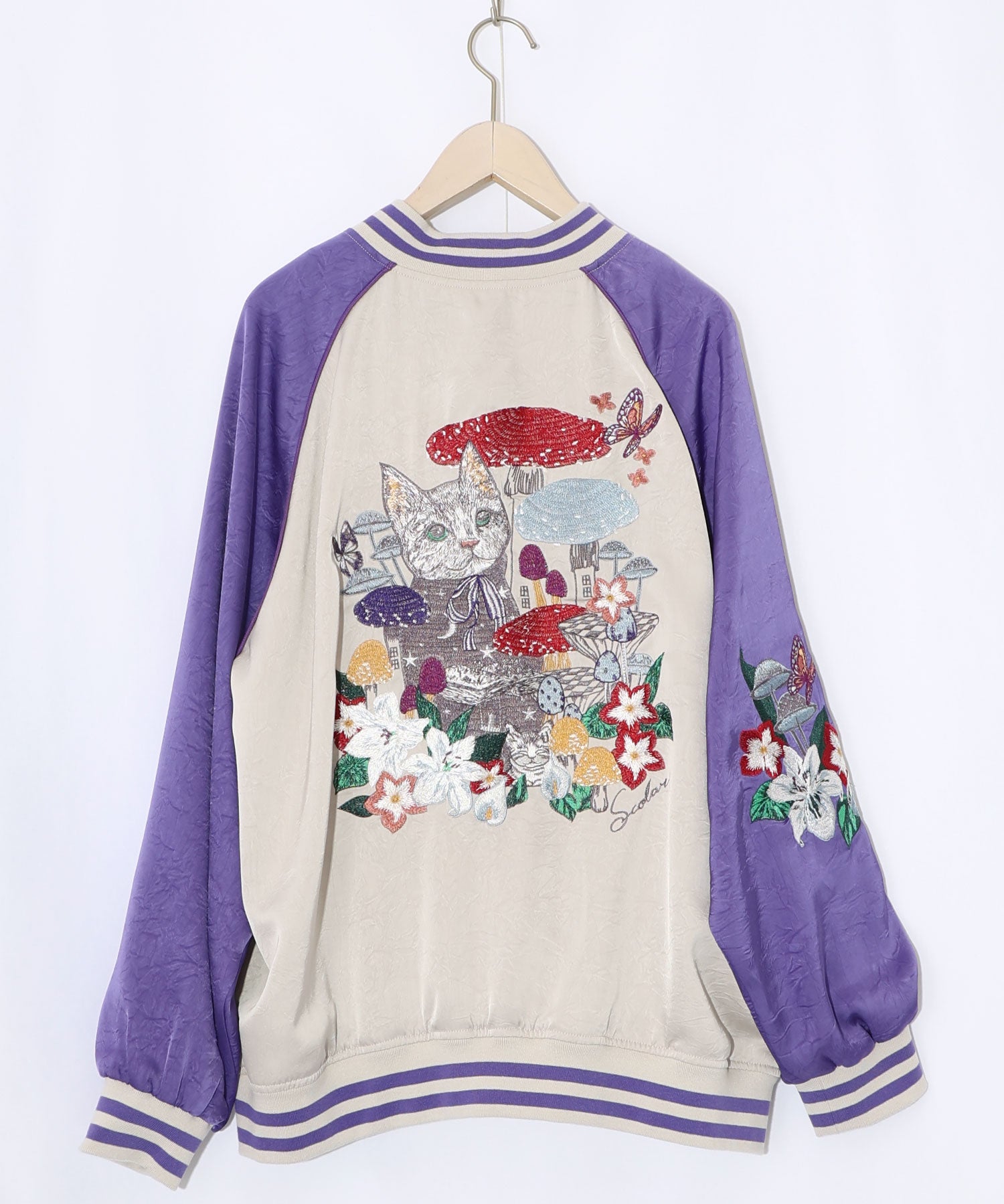 公式店限定】161639：リバーシブル刺繍ブルゾンの通販-ScoLar