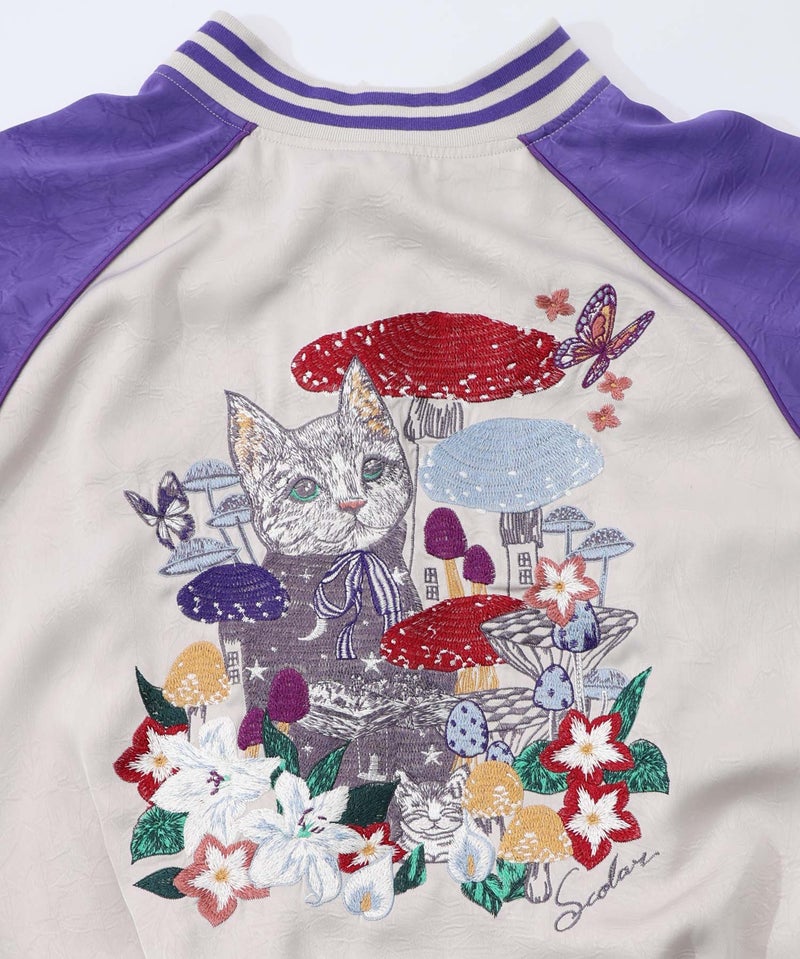 リバーシブル刺繍ブルゾン-19