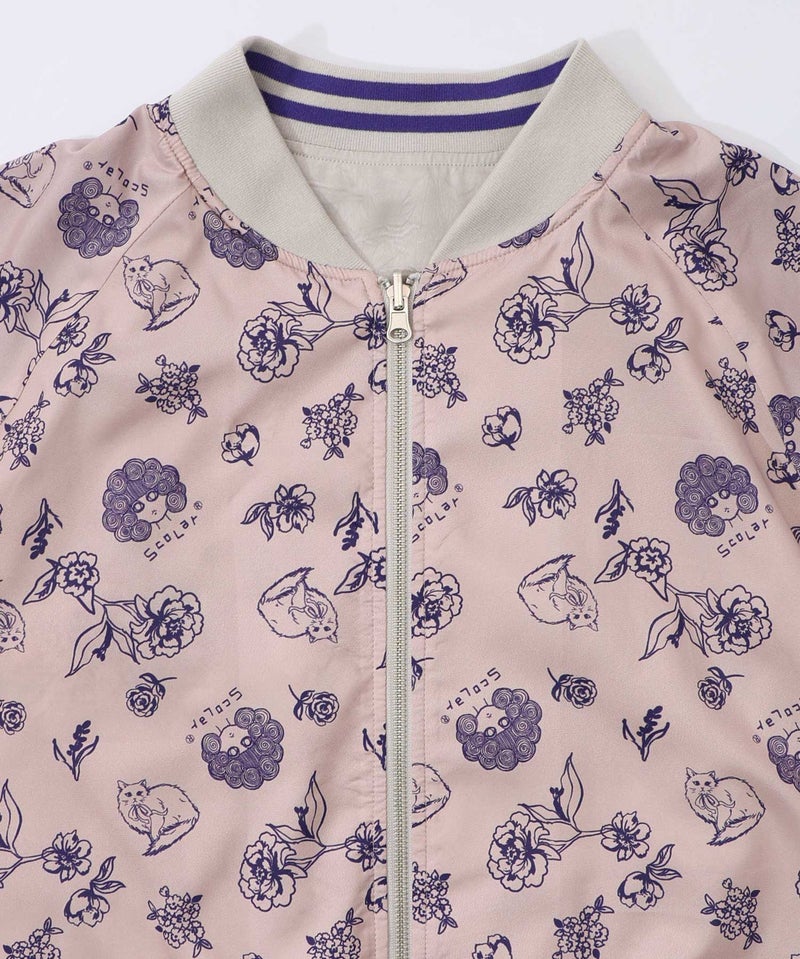 リバーシブル刺繍ブルゾン-22