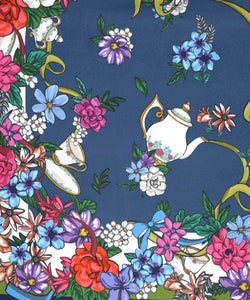 スカーフ柄巻きスカート付きパンツ-18