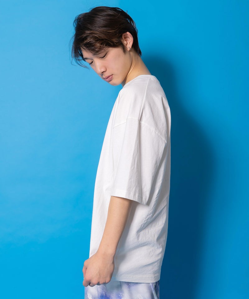 通勤Parity忍者柄Tシャツ-4