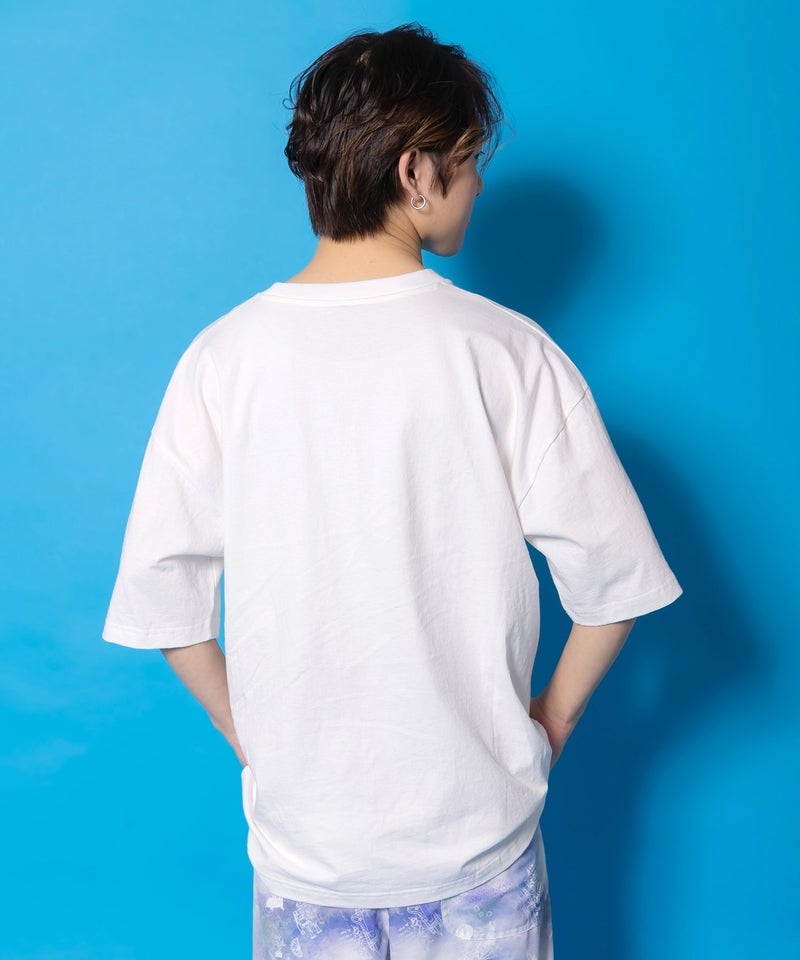 通勤Parity忍者柄Tシャツ-5