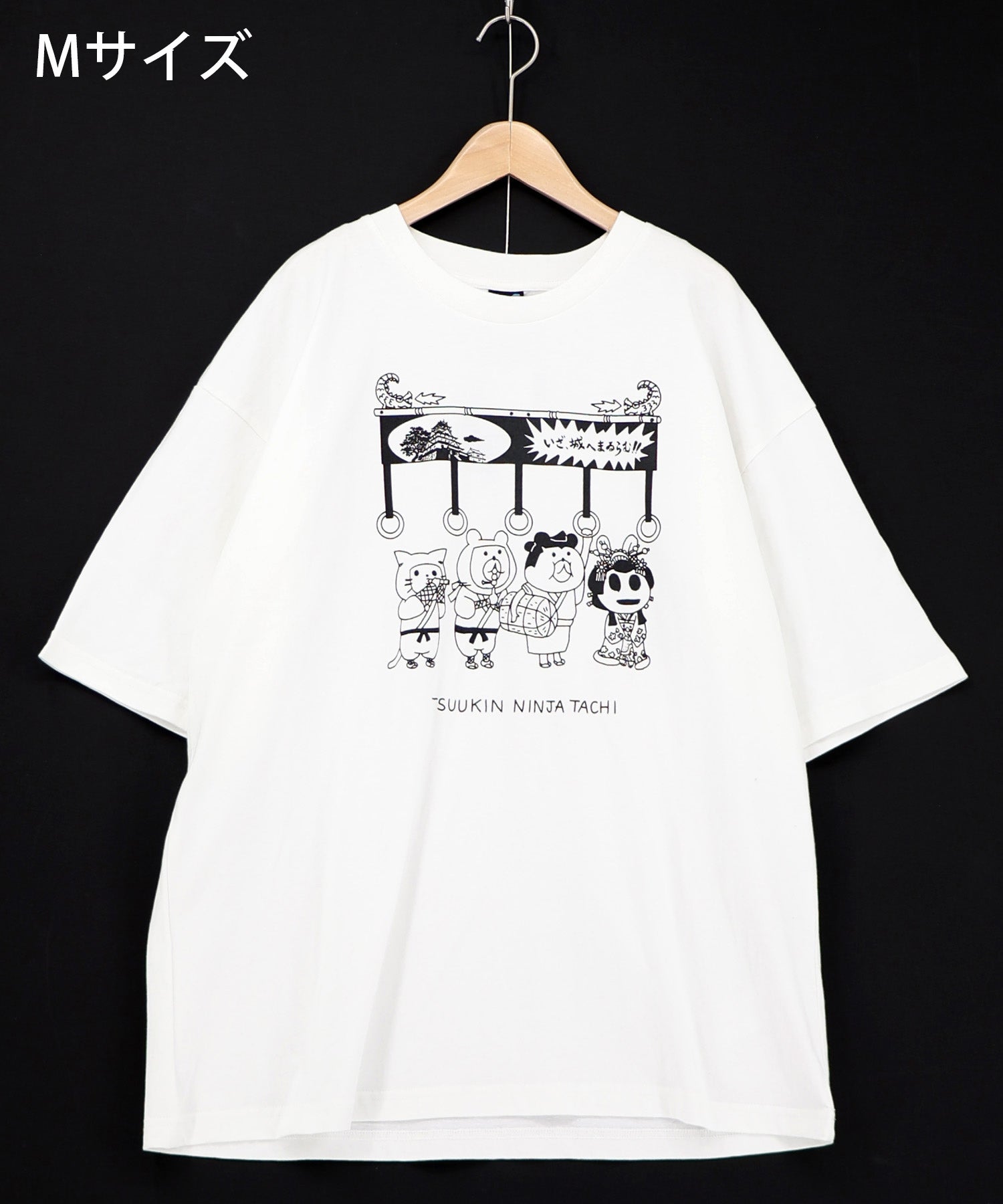 361122：通勤Parity忍者柄Tシャツの通販-ScoLar