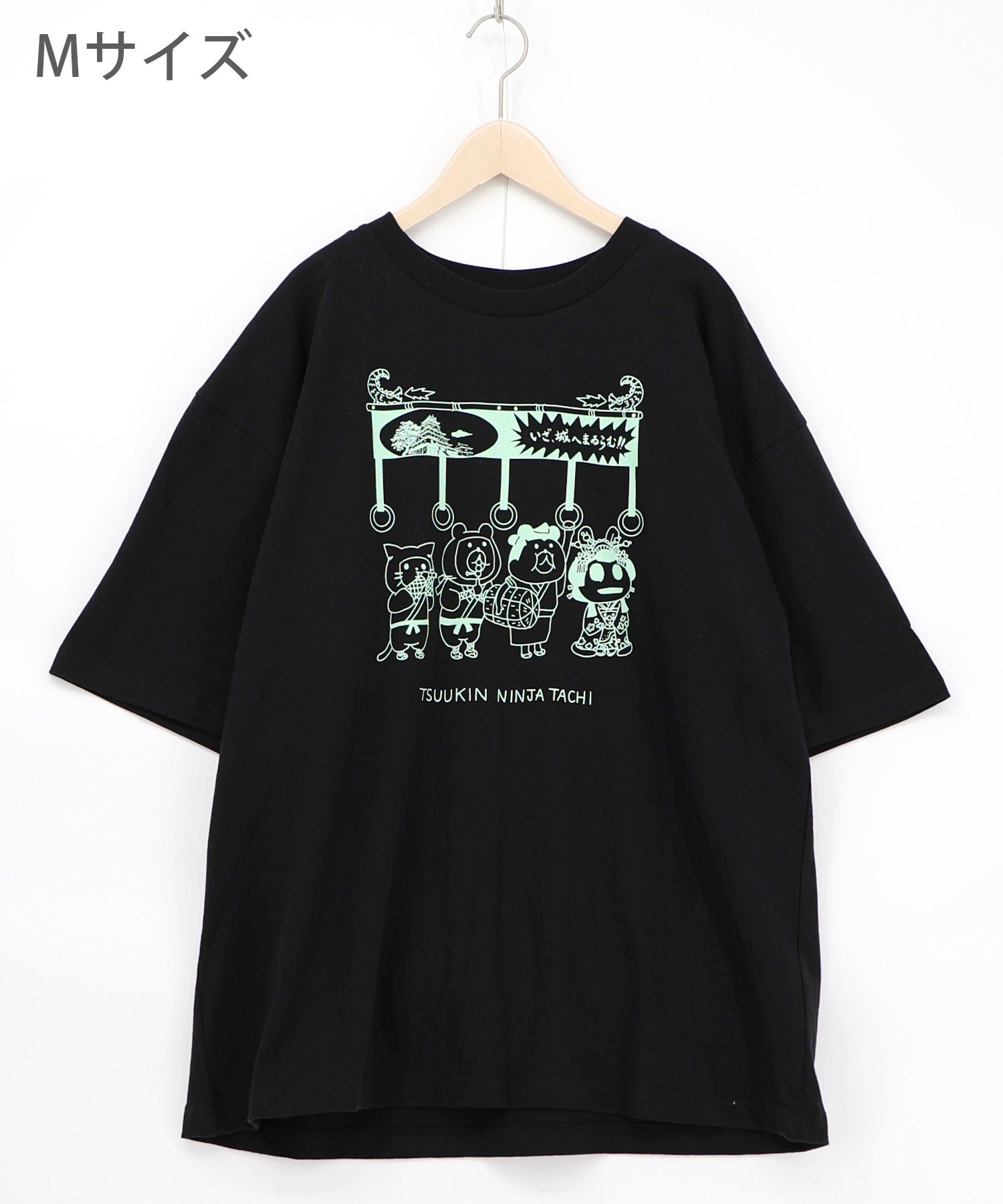 361122：通勤Parity忍者柄Tシャツの通販-ScoLar