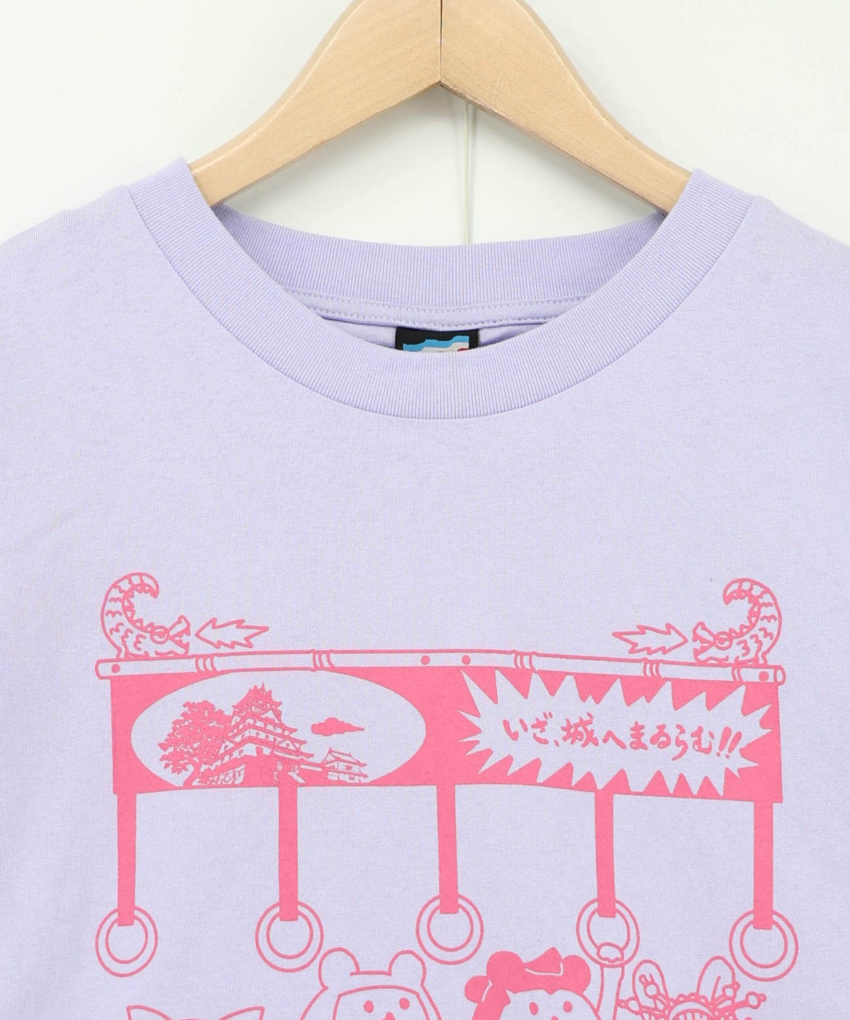 通勤Parity忍者柄Tシャツ-19