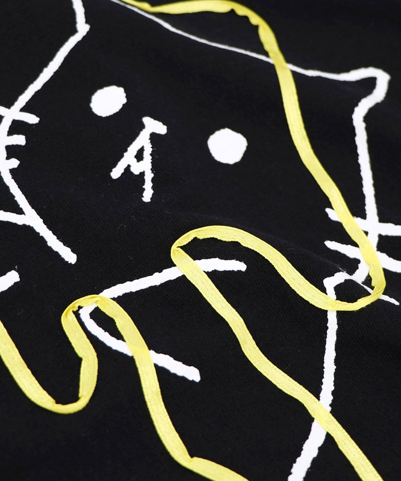 カセットテープにからまるネコTシャツ-22