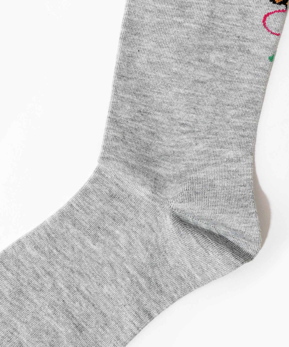 スカラー犬の散歩柄ソックス-6