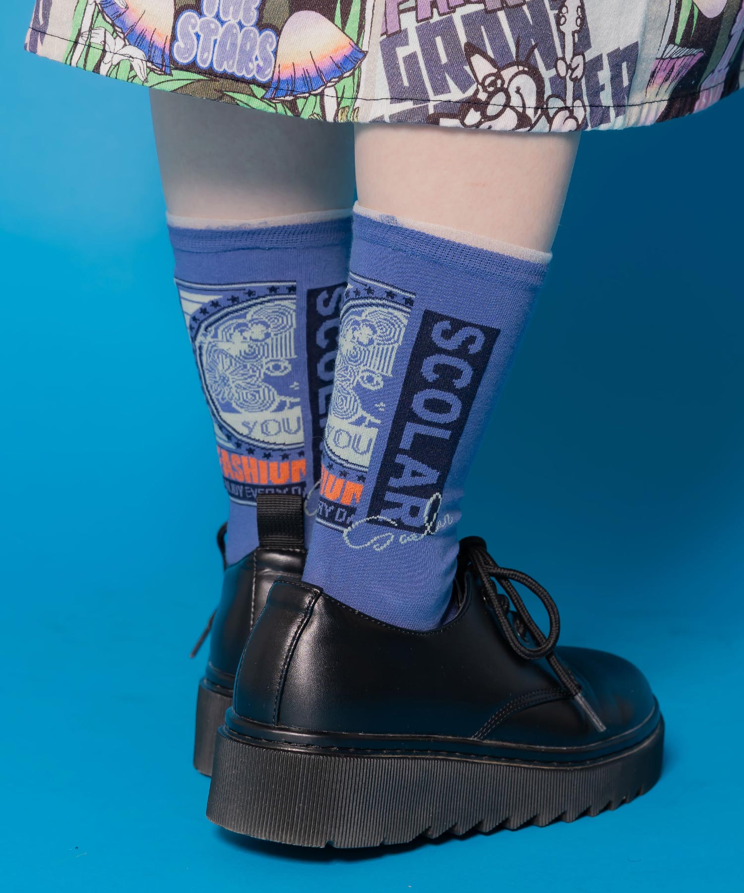 a88J18807：スカラーロゴソックスの通販-ScoLar