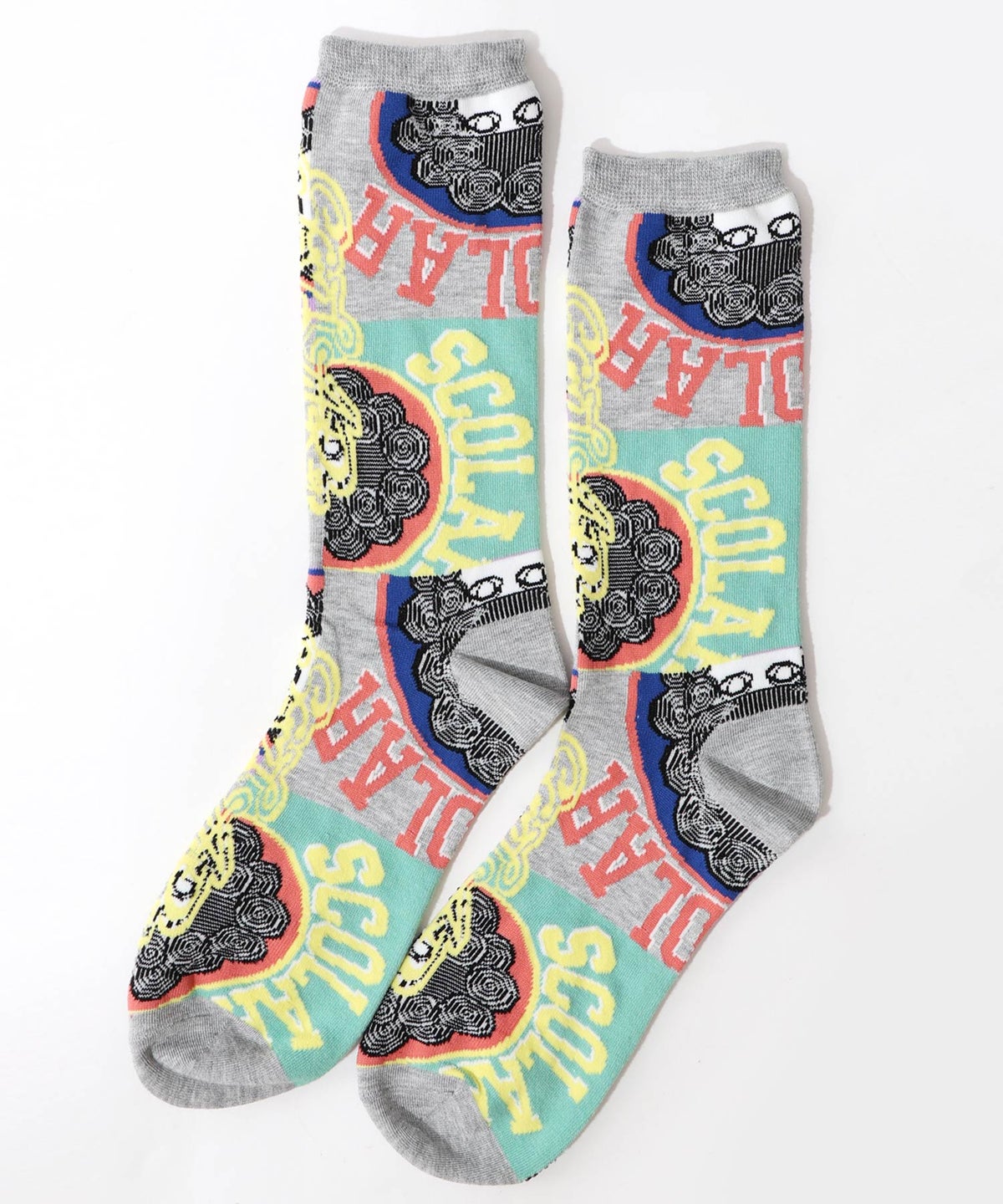 スカラーポップ柄ソックス-4