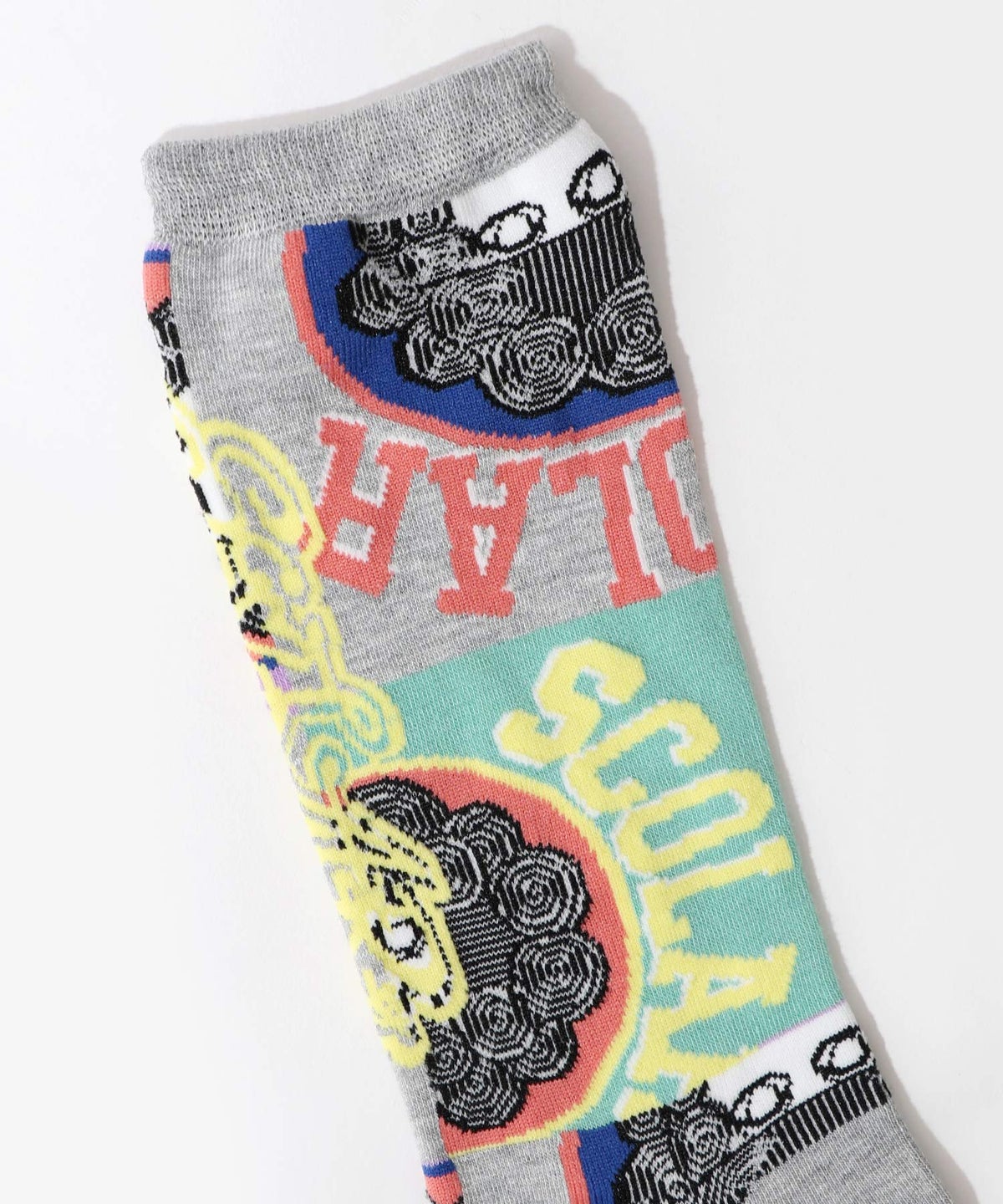 スカラーポップ柄ソックス-5