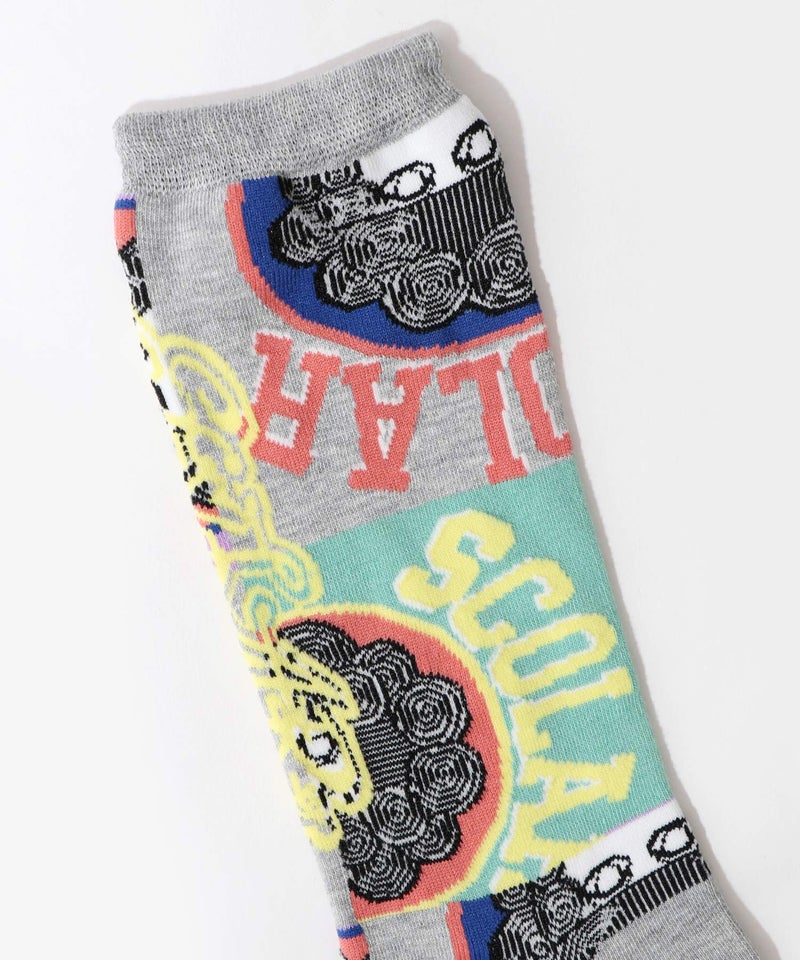 スカラーポップ柄ソックス-5