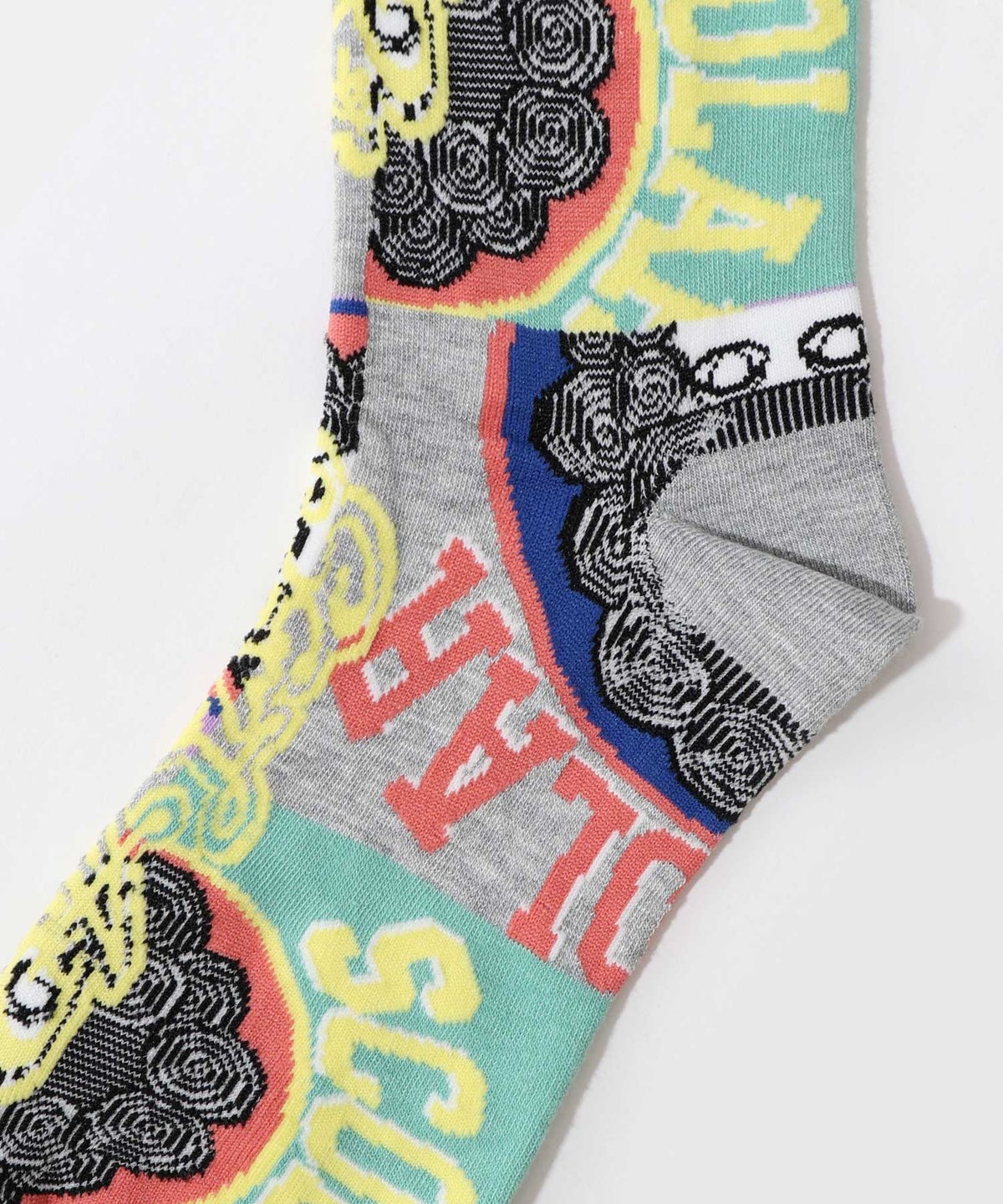 スカラーポップ柄ソックス-6