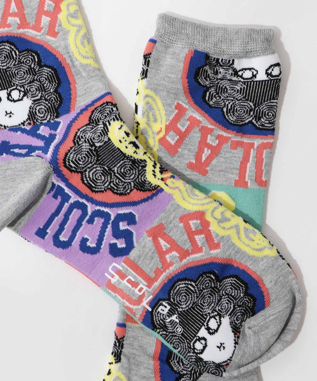 スカラーポップ柄ソックス-8