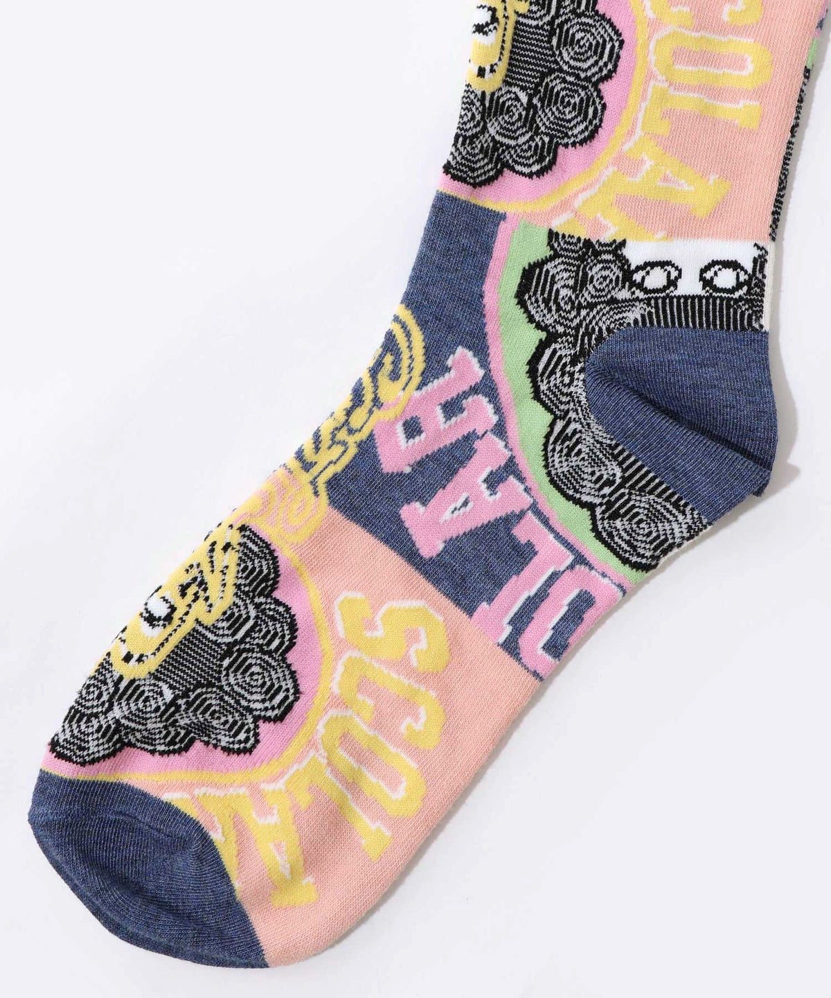 スカラーポップ柄ソックス-12