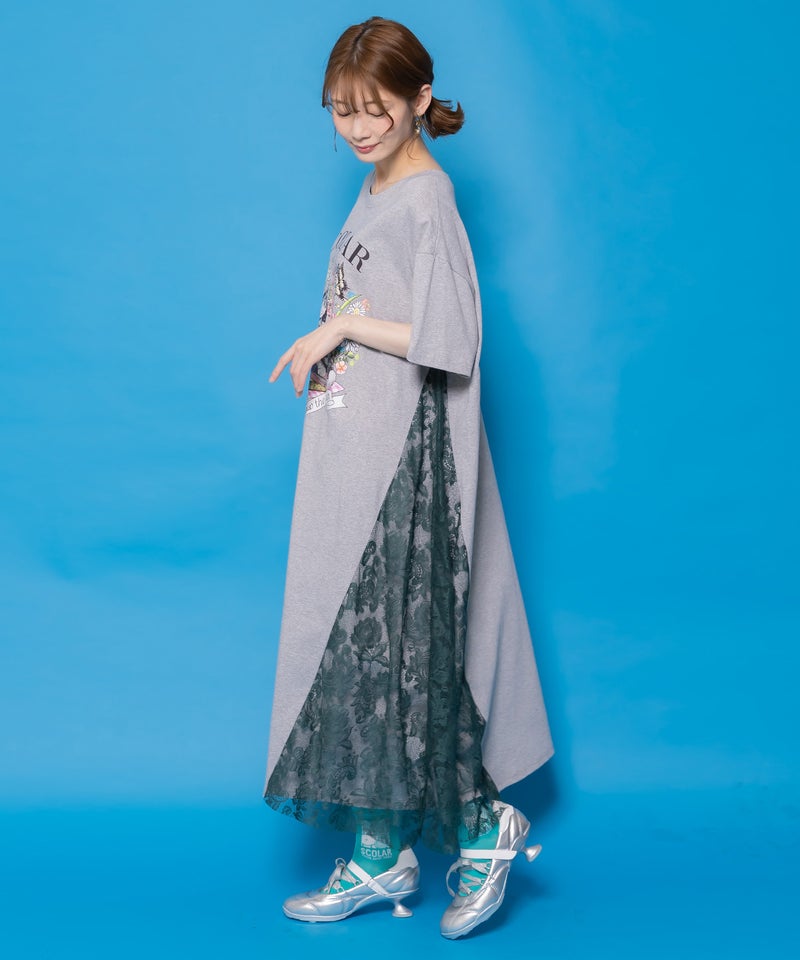 メロウフリルスカラー柄ソックス-6