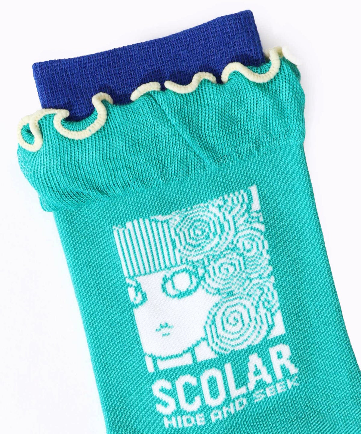 メロウフリルスカラー柄ソックス-11