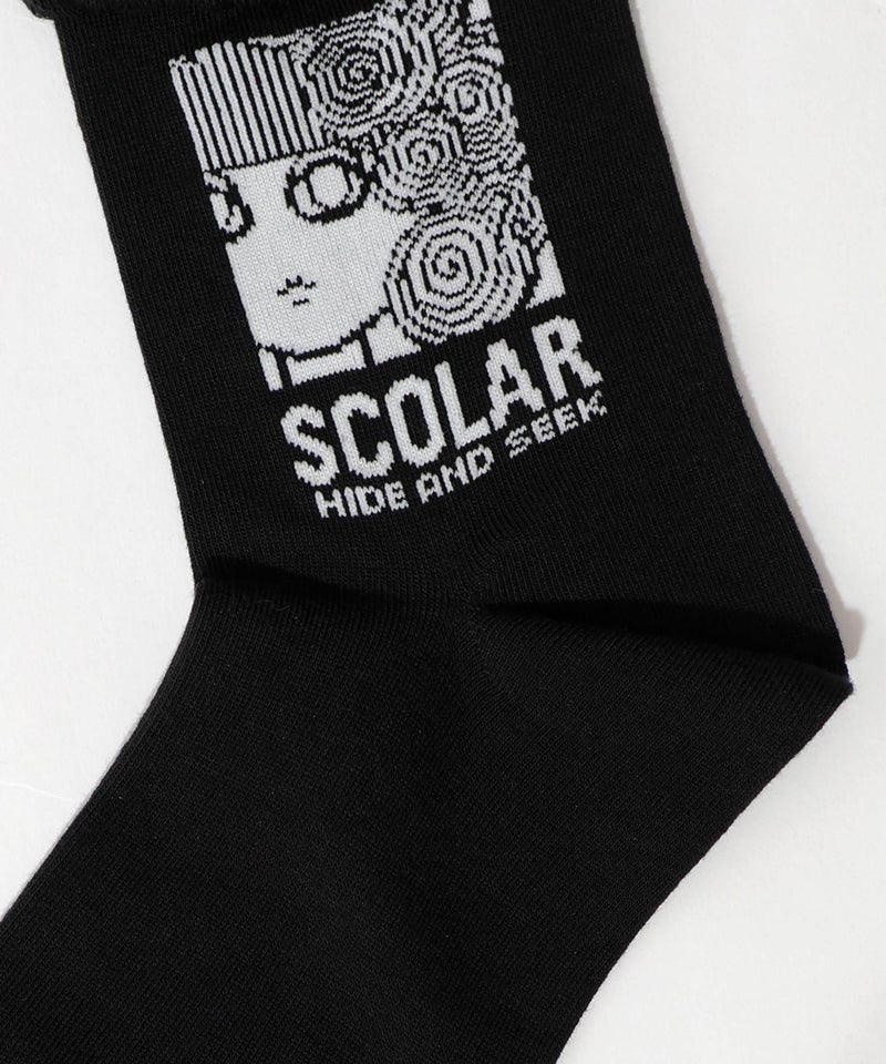 メロウフリルスカラー柄ソックス-13