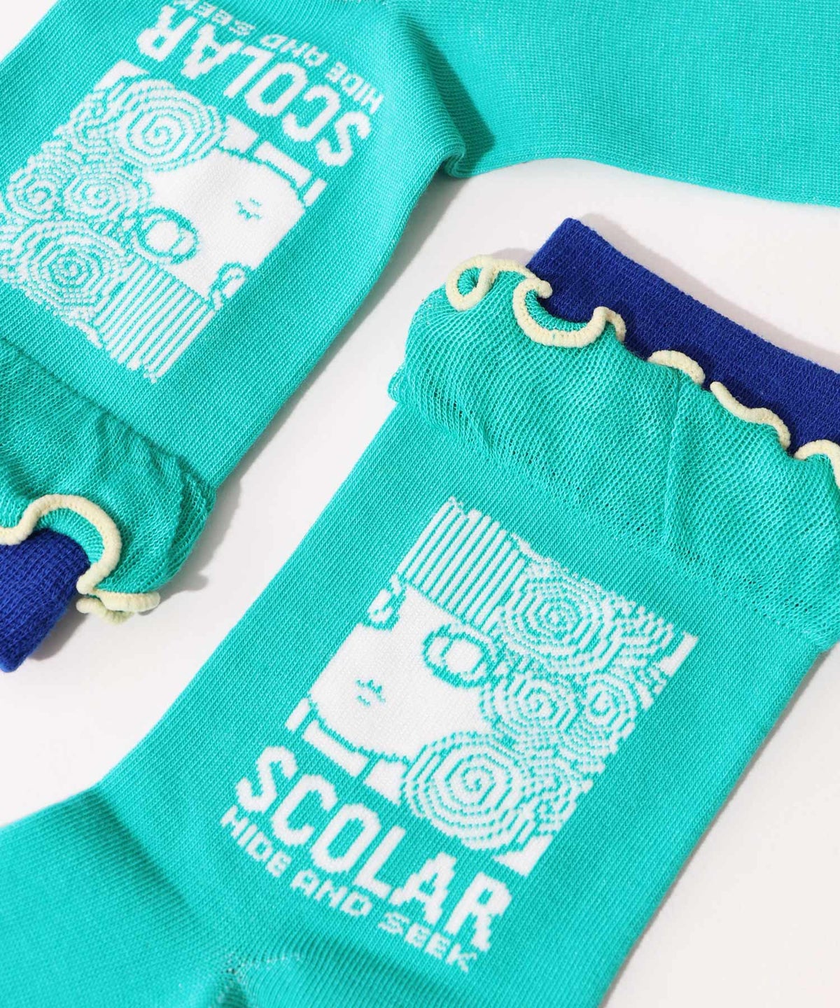 メロウフリルスカラー柄ソックス-16