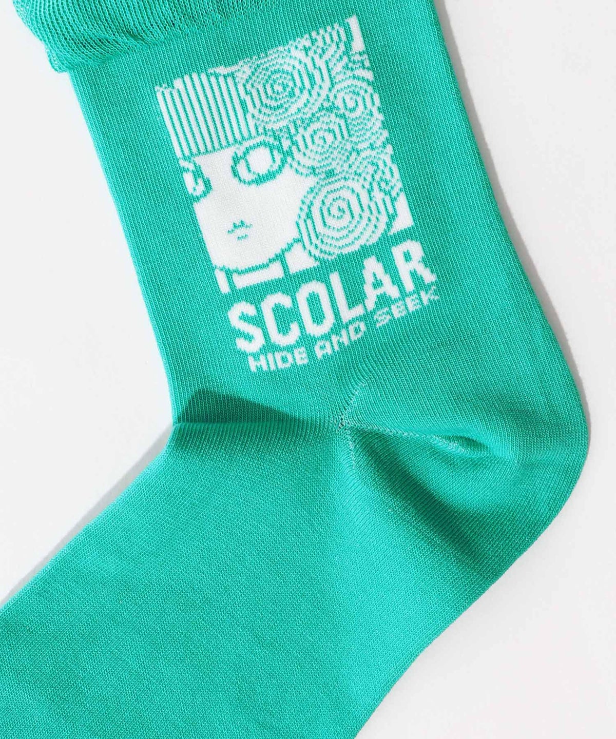 メロウフリルスカラー柄ソックス-17