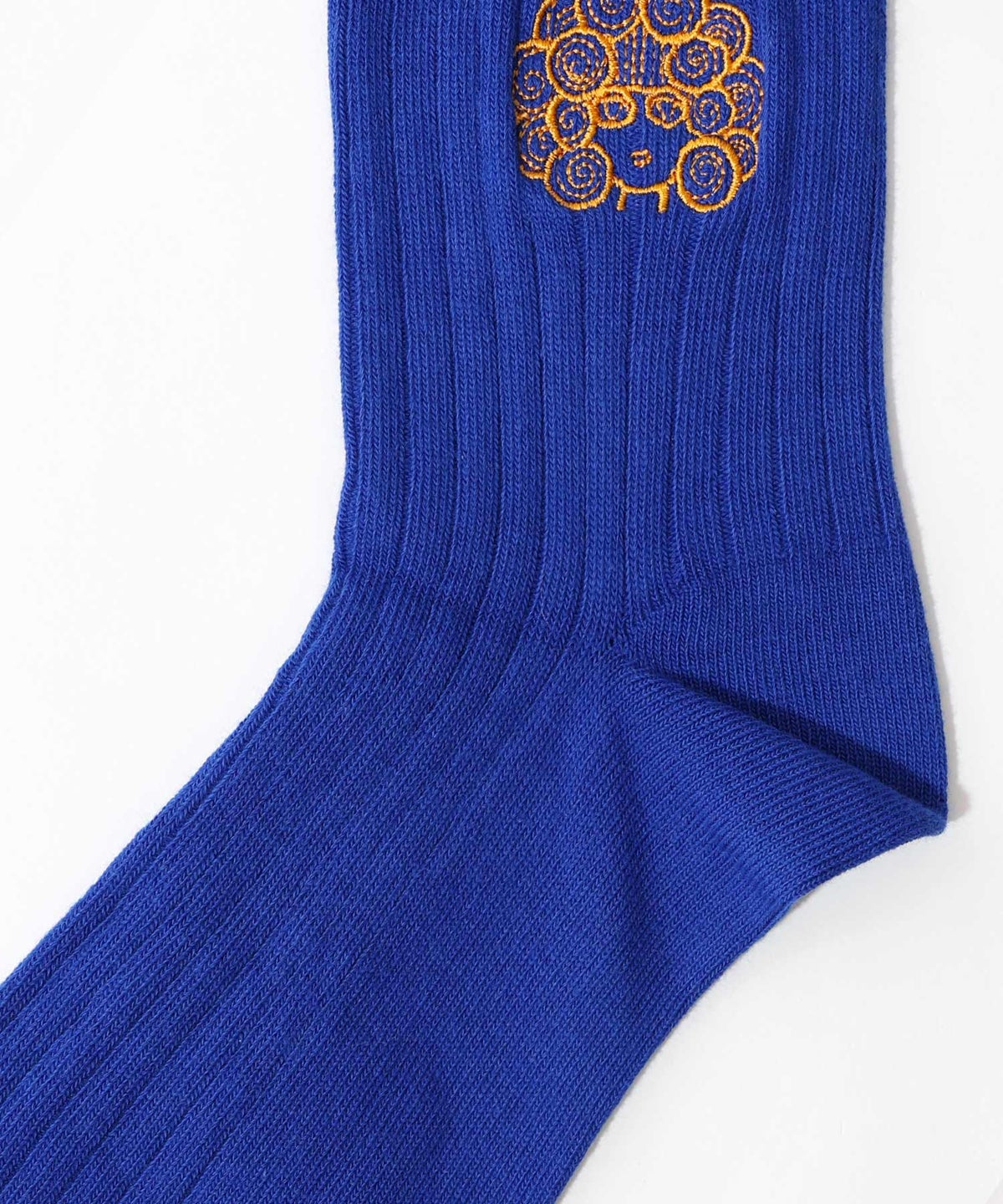 スカラー刺繍リブソックス-12