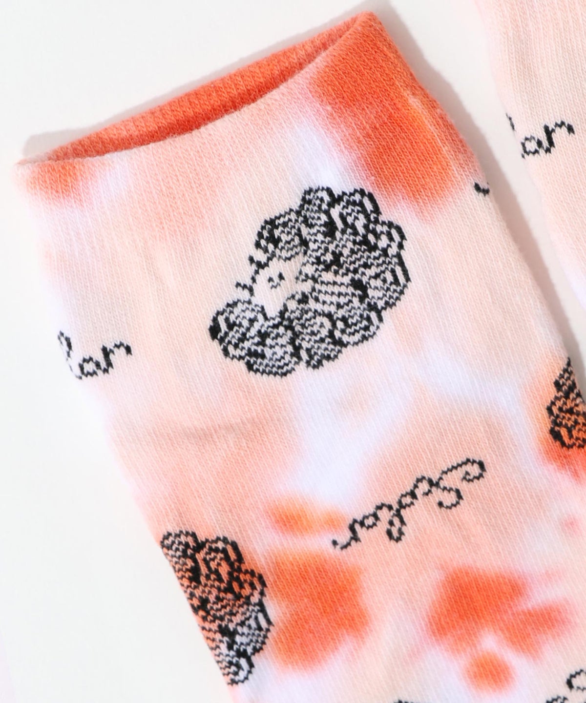 スカラータイダイ柄ソックス-6