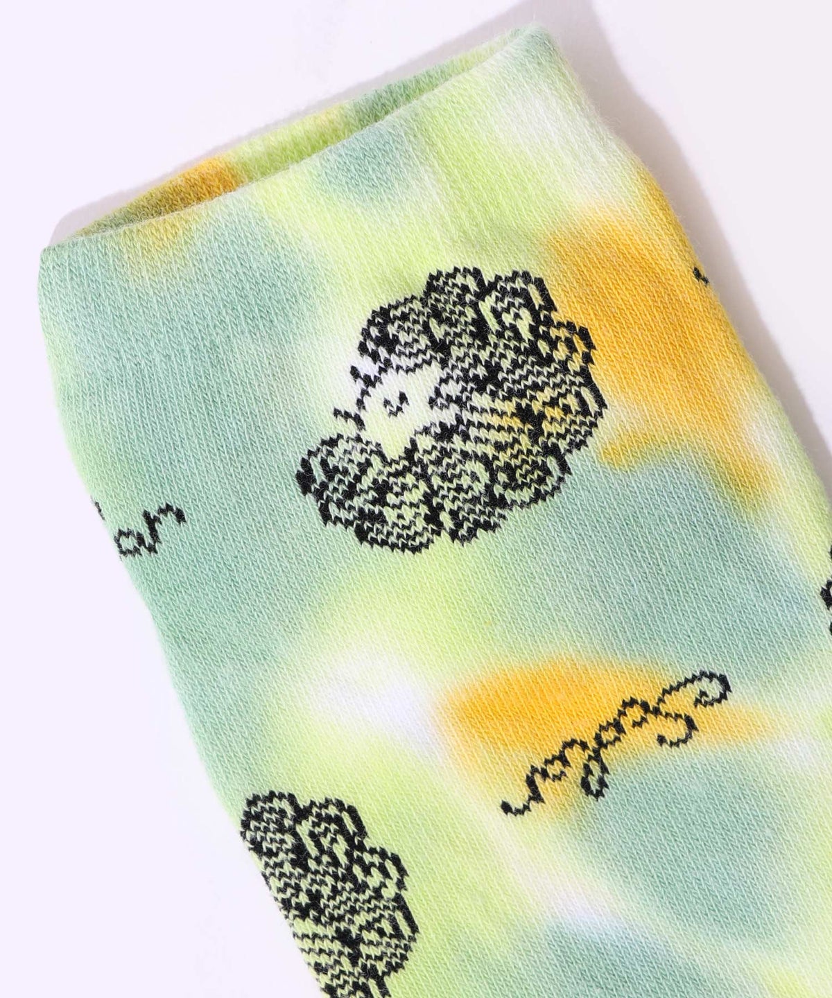 スカラータイダイ柄ソックス-8