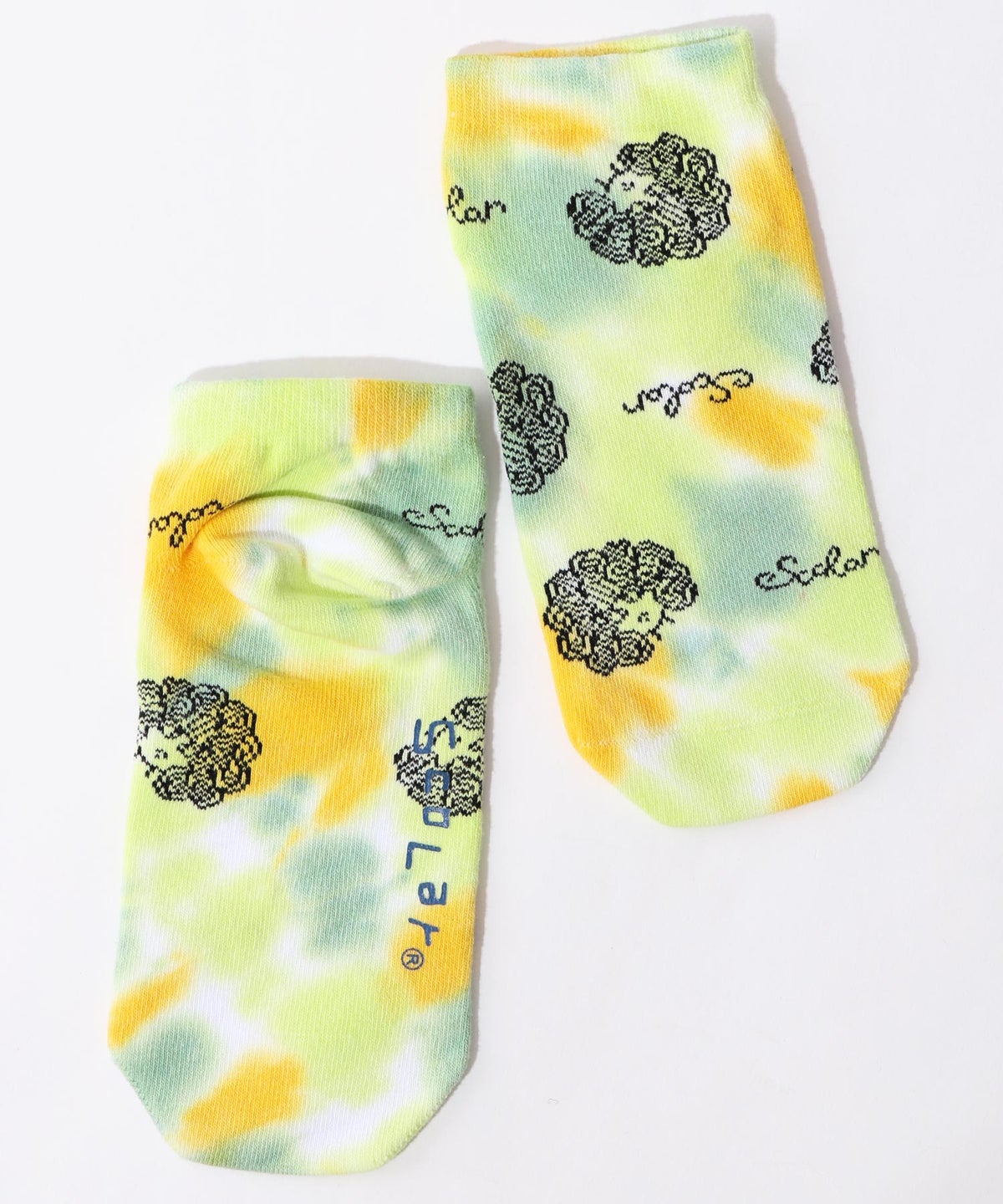 スカラータイダイ柄ソックス-10