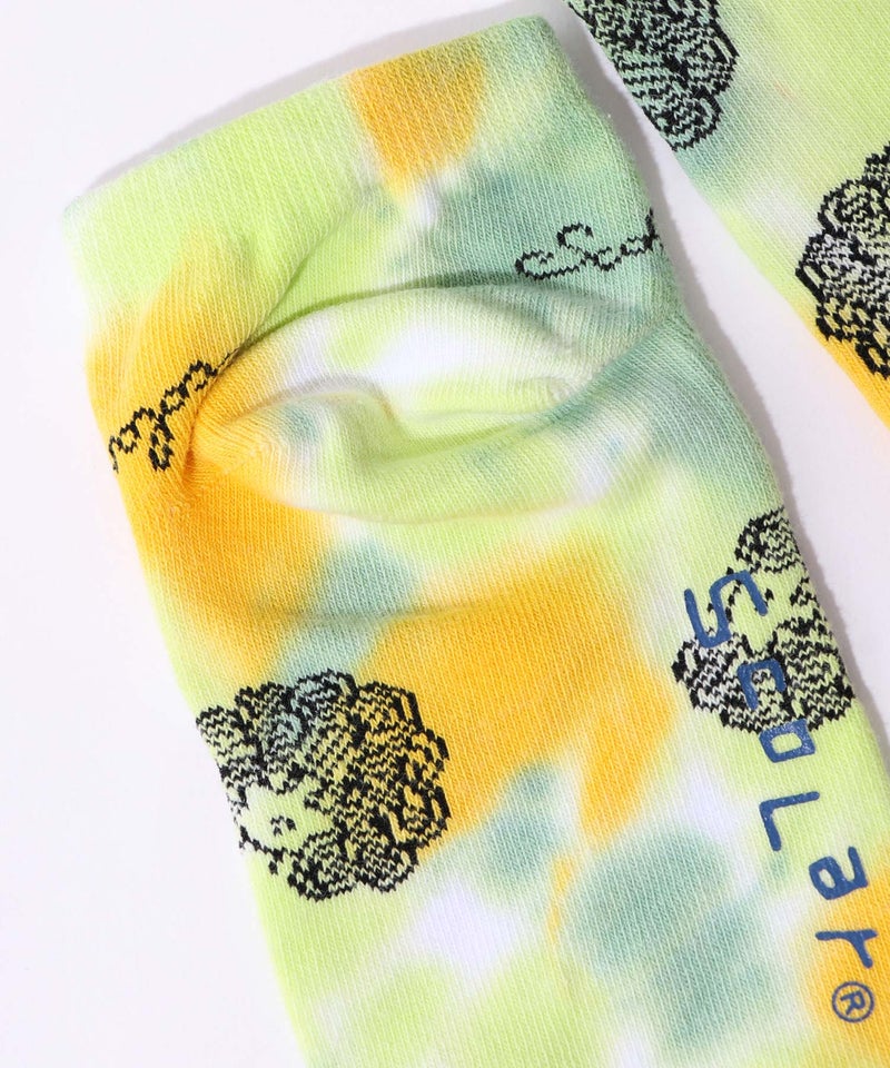 スカラータイダイ柄ソックス-11