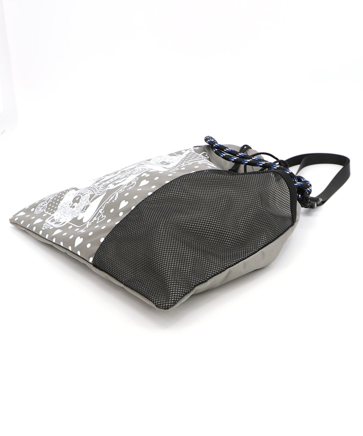 ハートの女王スカラーちゃん柄配色バッグ-13