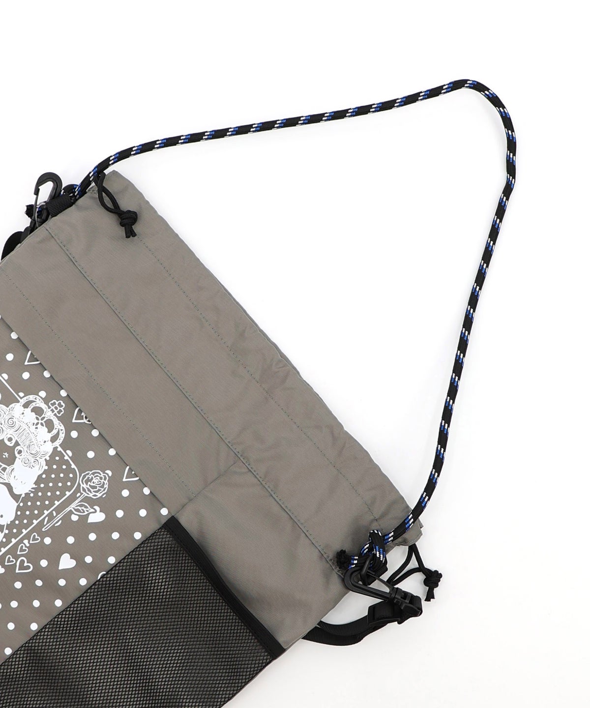 ハートの女王スカラーちゃん柄配色バッグ-16