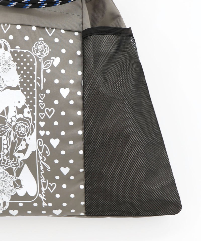 ハートの女王スカラーちゃん柄配色バッグ-20