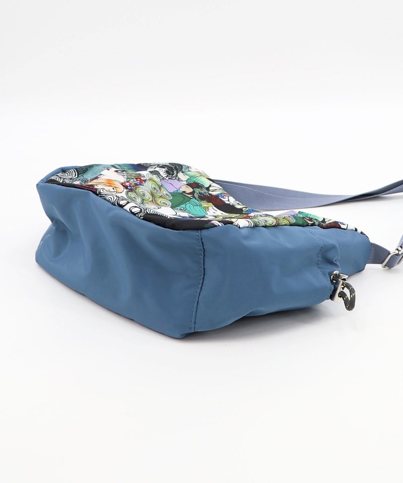 スカラーと女の子がいっぱい柄ショルダーバッグ-19