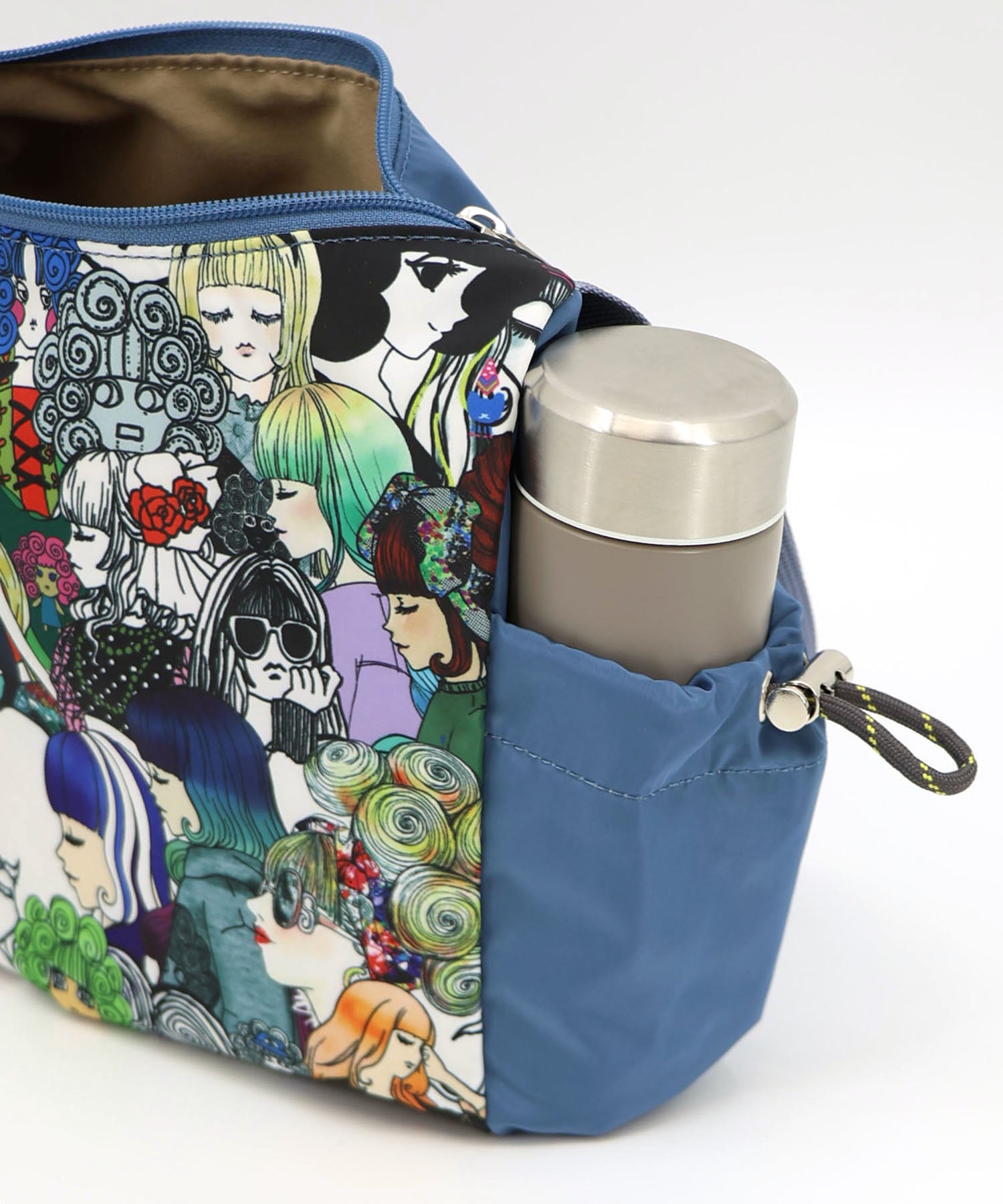 661432：スカラーと女の子がいっぱい柄ショルダーバッグの通販-ScoLar
