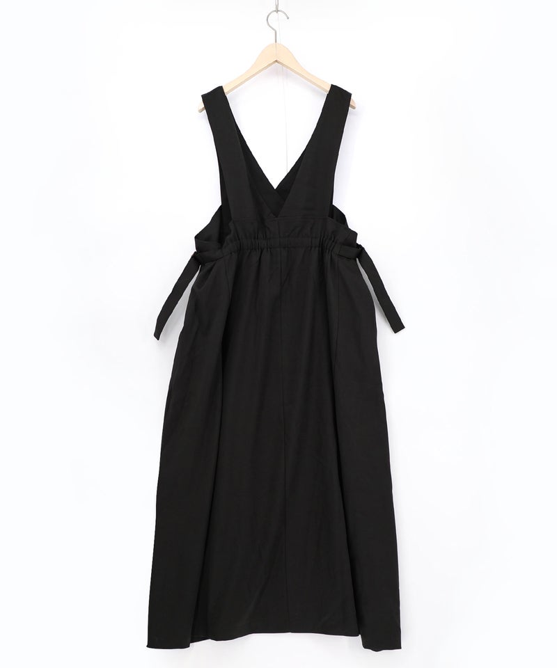 花蝶刺繍トレンチ風ジャンパースカート-16