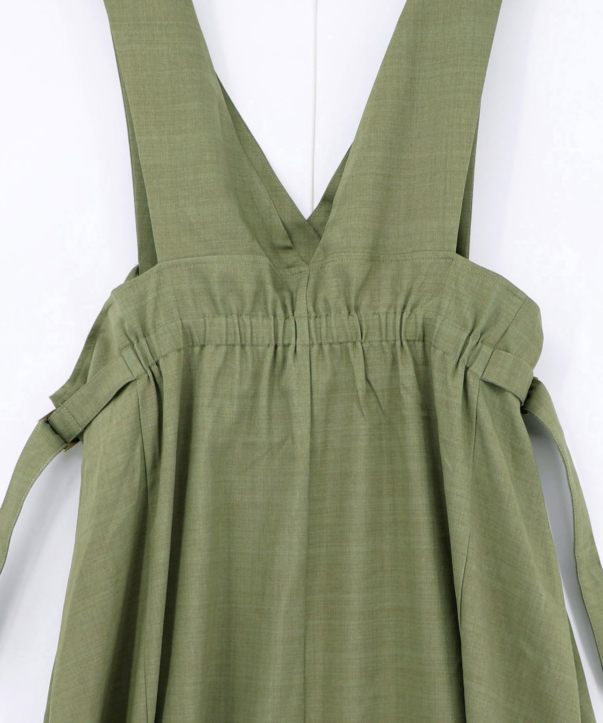 花蝶刺繍トレンチ風ジャンパースカート-26