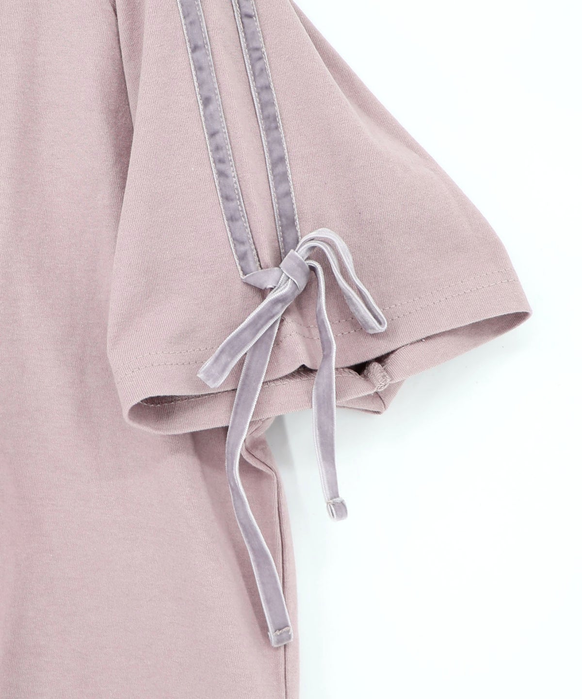 額縁わんちゃんベロアテープ付きTシャツ-15